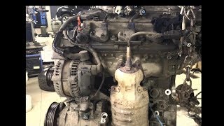 Устранение течи масла по двигателю Acura MDX/Engine oil leak Acura MDX