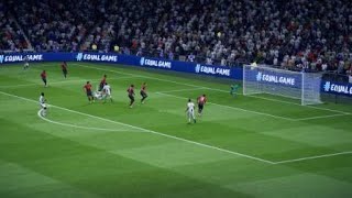 Гол Роналду через себя. Демо FIFA 19.