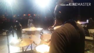 Max on drums H.O.B.