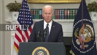 USA: Biden "convinced" that Putin has already taken decision to invade Ukraine