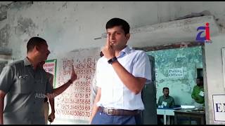 Collector Krishna Bhaskar in Municipal Elections I Rajanna Siricilla I Model Polling I Atla Info