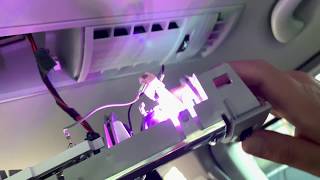 Поминять лампочки в салоне VW Volkswagen Multivan T6 / T5 LED RGB СТРОБОСКОП