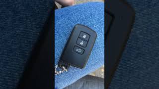 Замена батареек в родной сигнализации Toyota RAV4
