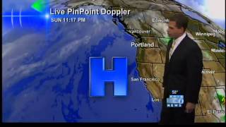 11pm Weather, KOIN 6 News, Portland