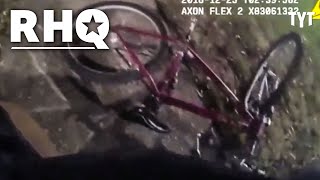 Police Tackle Bicyclist For The DUMBEST Reason (VIDEO)