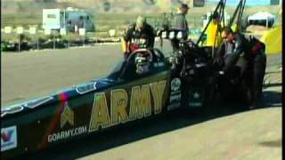 Tony Schumacher Steve Torrence Top Fuel Rnd 3 Qualifying Las Vegas Nationals 2010