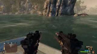 Crysis: Warhead, Shark Hunting on Alienware m17x-R2