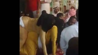 Arab Chubby Shaking Huge Booty  in Party