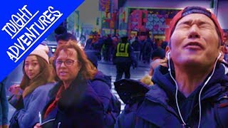 DANCING BTS GO GO in the BTS Store (BT21) in NYC - KPOP IN PUBLIC