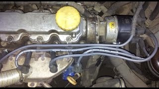 Замена высоковольтных проводов, бегунка и крышки трамблера | Opel Astra F c14nz