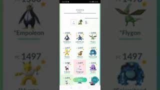 My team for 'GO Battle League' 3 | Pokémon GO