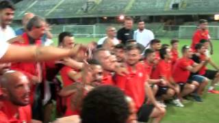 Bari-Foggia 1-2 - La festa post derby - In 2.000 allo Zaccheria
