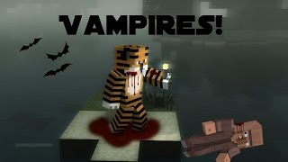"I'M GOING TO SUCK YOUR BLOOD MWAHAHA!" | The Vampirism Mod | Minecraft Mod Showcases