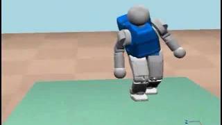 ASIMO Push-Recovery (simulation)