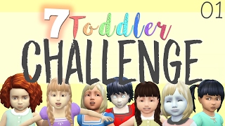 Disney Princess's Seven Toddler Challenge | Creating the Princesses [1] | Mousie