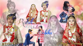 #MANDWI RAHIT WED'S SEBIKA, HIGHLIGHT VIDEO 11-12-2019,