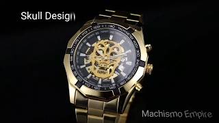 Skull Designer Mechanical Watch