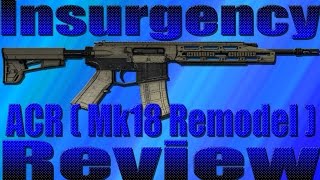 Insurgency ACR  (Mk18 Remodel) Review | Best Camping Weapon! | Insurgency 1080p60FPS Gameplay