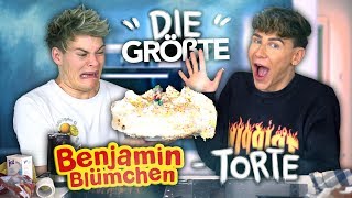 DIE GRÖßTE BENJAMIN BLÜMCHEN TORTE DER WELT mit Marvyn Macnificent | Joey's Jungle