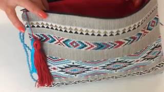 Tuto Couture - Sac enveloppe Ethnique