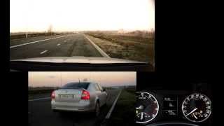 Skoda octavia A5 FL 1.8 TSI MT Chip Revo stage1 0-100 acceleration