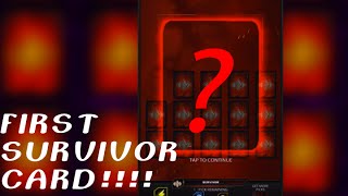 WWE SUPERCARD First SURVIVOR Pick