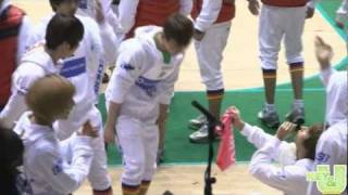 [fancam] 110123 BEAST Dongwoon & SHINee Taemin propose to Key @ Idol Championships