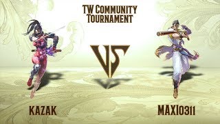 kazak (Taki) VS MAXI0311 (Maxi) - TW Community Tournament (28.12.2019)
