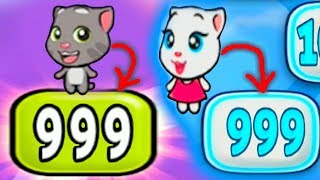 Мой говорящий том #107 Том и друзья Мой виртуальный питомец ИГРА МУЛЬТИК про котиков #УШАСТИК KIDS