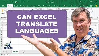 Can Excel Translate Languages - 2510