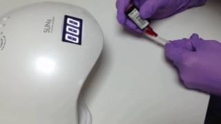 Обзор LED-лампы SUN 5 . Полимеризация от 10 секунд.