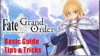 Fate Grand Order English Beginner Guide with Tips and Tricks