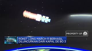 China Luncurkan 9 Satelit Dari Tengah Laut