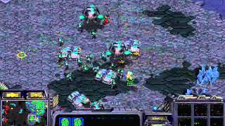 StarCraft Brood War [FPVOD] Strelok 2х2 c поляком game 2