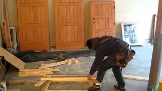 How to build a saw horse in fifteen minutes