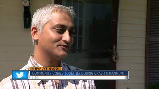 Oak Creek neighbors unite after crash near neighborhood