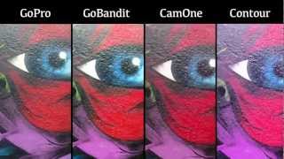 GoPro HERO2 vs GoBandit LIVE vs CamOne Infinity vs Contour+ || The BEST action cameras