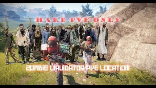 Zombie Liquidator PVE location (Rust): Хардкор