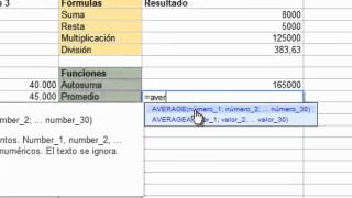 Google Drive -Formulas y Funciones
