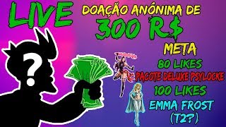 Live META 80 Likes Psylocke - 100 Likes Emma Frost T2 - Marvel Future Fight