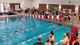 Stone Ridge Girls 200 Medley Relay - 2020 ISL HS Championships
