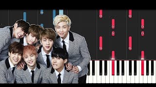 Bts Love Yourself Tear 'Singularity' (Piano Tutorial)