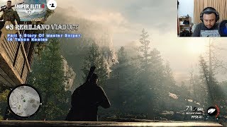 Sniper Elite 4 Walkthrough Indonesia : Regiliano Viaduct || Part 4 Master Sniper Indonesia