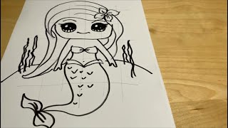 HOW to easy DRAW LOL surprise doll 4 /  КАК  легко нарисовать куклу LOL 4