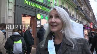 France: Queues form in front of test stands as country records over 200,000 new COVID-19 cases