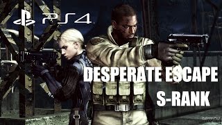 Resident Evil 5 PS4 Evasión a la Desesperada Veterano Rango S [HD]