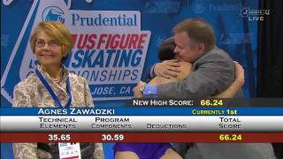 Agnes Zawadzki 2012 US Nationals short program