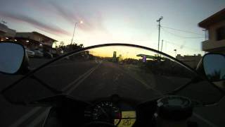 Yamaha R1 Crossplane! Ηλιοβασιλεμα! Αρωνι-Πυθαρι Ακρωτιρι Χανια