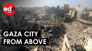 New Drone Footage Shows Scale Of Gaza's Deadly Destruction