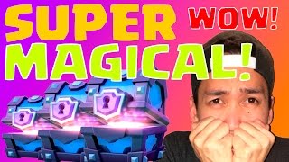EPIC CARDS EVERYWHERE! | Clash Royale | LOADS OF SUPER MAGICAL CHEST OPENING '' GEMS OVERLOAD! ''